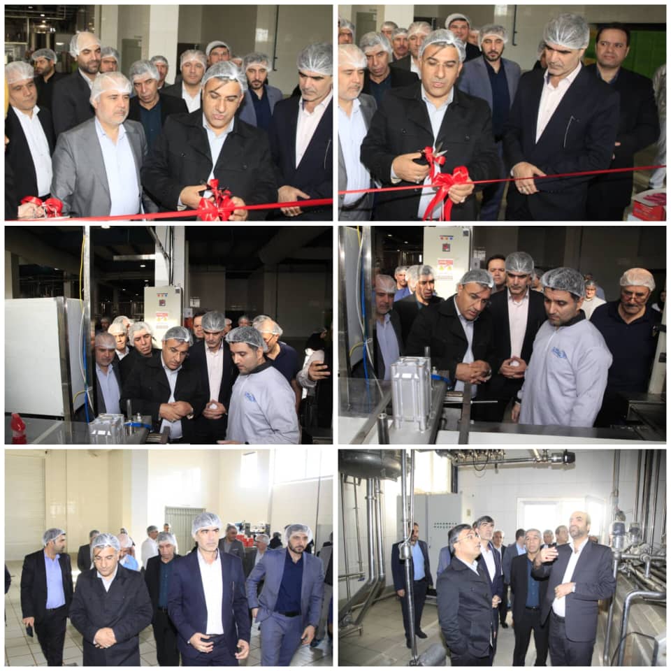 افتتاح خط تولید پنیر شکلاتی برای نخستین‌بار در کشور در ناحیه صنعتی دهک ملارد