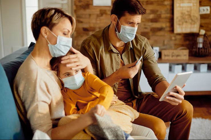 Postcards on display 